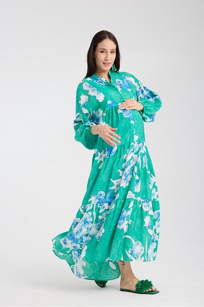 LİYACA Cotton Tisu Maternity Dress