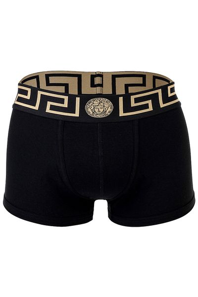 Versace Boxeri cu bandă cu logo în talie Topeka, Negru, L