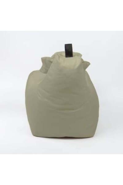 Pufrelax Fotoliu puf, Miraggio, perna inclusa, material impermeabil, Bej