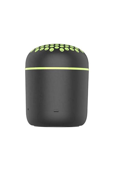 JSJZ Mini portable speaker with green LED lights