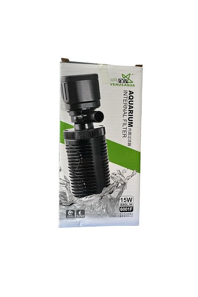 Venusaqua Vs6001F Aquarium Internal Filter 880L/H 15W