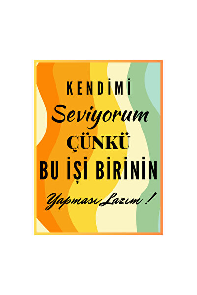 Komut Αγαπώ τον εαυτό μου γιατί είναι απαραίτητο να το κάνει κάποιος. Ξύλινη ...
