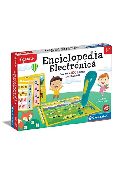 divendi-ro Joc educativ „Enciclopedie electronică”, vârstă 5-7 ani, 34,5x5x25...