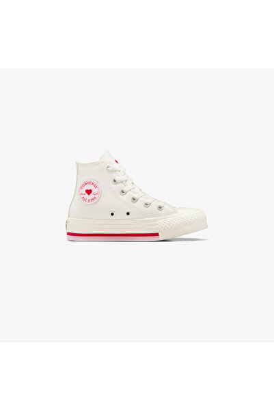 Converse Chuck Taylor All Star EVA Lift Çocuk Beyaz Platform Sneaker