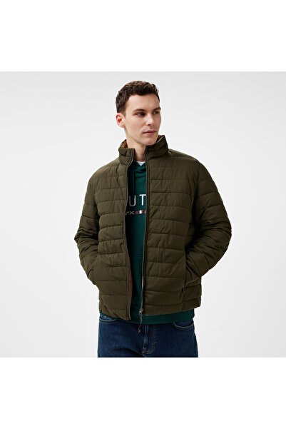 Nautica Erkek Yeşil Çift Taraflı Mont