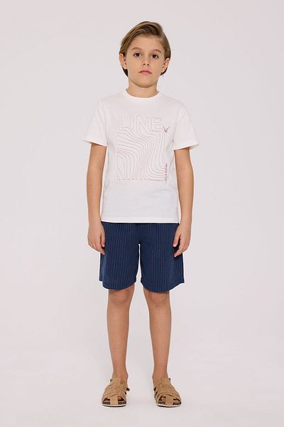 Nebbati Boy Ecru Tshirt