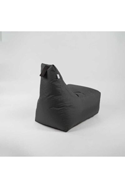 Pufrelax Fotoliu Miraggio, Material impermeabil - Gri inchis