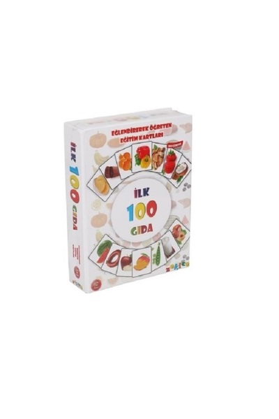 Duyu Atölyesi Top 100 Food Educational Teaching Visual Cards