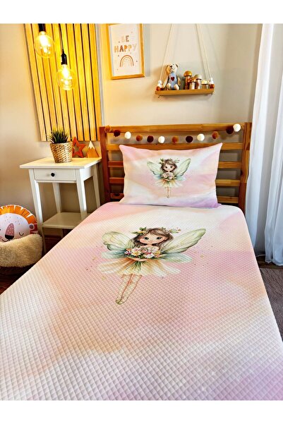 milroma طقم بيكيه مفرد مطبوع للأطفال والرضع مقاس 160x220 سم