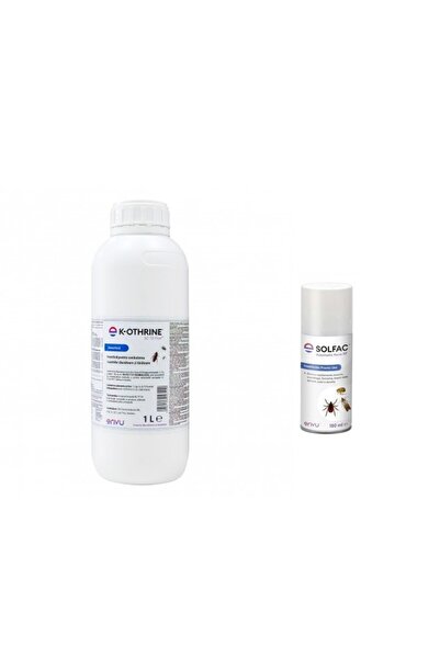envu Insecticid K-Othrine 7.5 Flow 1 L +fumigena Solfac 150 ml – Gândaci, Muște, Țânțari, Plosnite