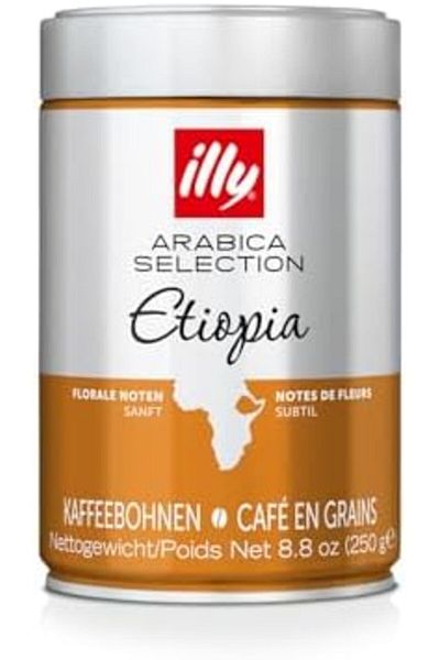 illy Arabica Selection Ethiopia Whole Bean Coffee 250g