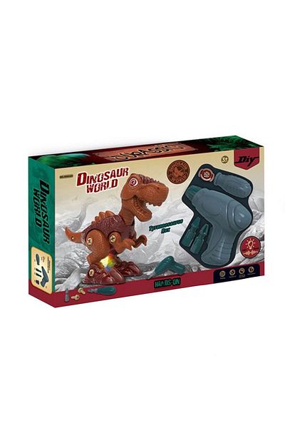 OEM Ntoys T-Rex Dinosaur Building Set with Lights