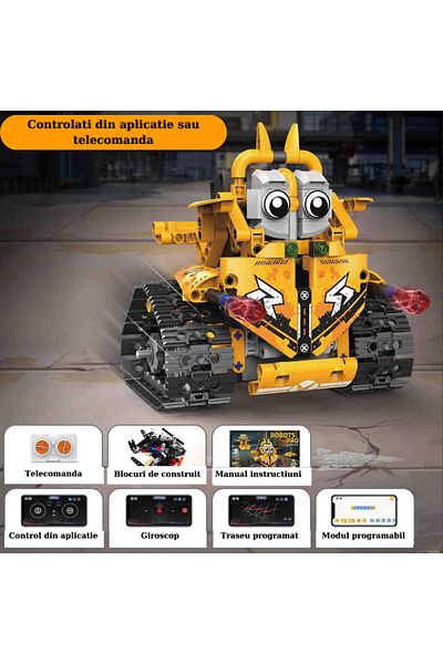 RaSteff Construction Set Robot 5-in-1, RaSteff™, 269 Pieces, STEM, For Kids, Robotics, Age 6+