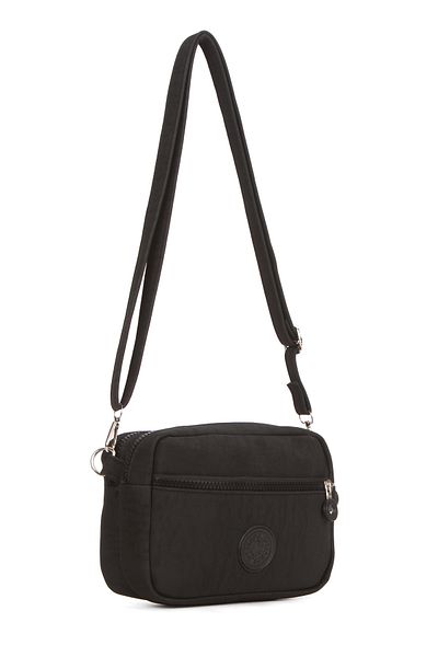 Adelina Bags Daily Three-Compartment Women's Shoulder Bag with Cross Strap