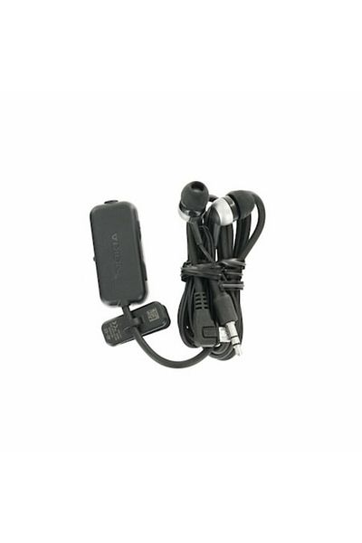 Nokia Căști intraauriculare cu mufă de 3,5 mm, WH-501, HS-83, AD-83, telecomandă audio, negre