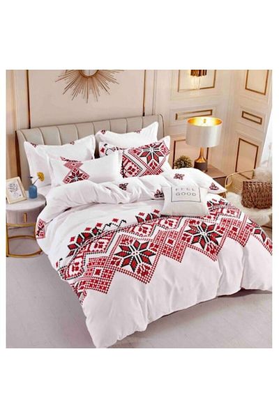 OEM Elegant Single Bedding Set for 1 Person, 4 Pieces, Fine Cotton, Multicolor