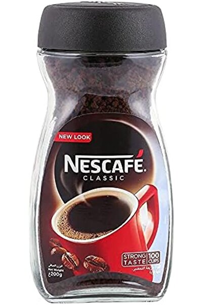 Nescafe قهوة مطحونة سريعة التحضير كلاسيكية، 7.05 أونصة / 200 غرام