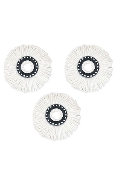 MACVI Set 3 rotative mop refills Macvi® microfiber