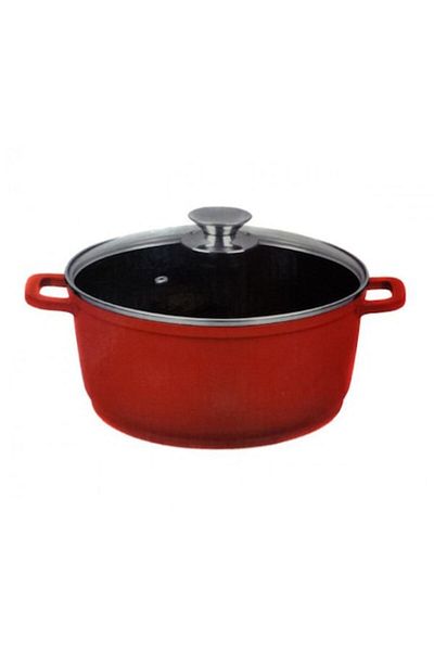 OEM Cratita tip tuci, teflonata, cu capac din yena, 3.6 litri