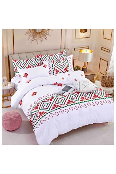 OEM Elegant Single Bed Linen for One Person - 4 Pieces, Multicolor, H33