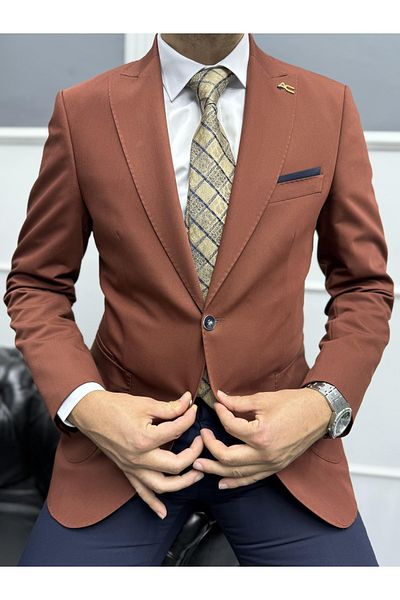 Avni Ceylan Lux Italian Style Men's Suit Classic and Modern Style in One