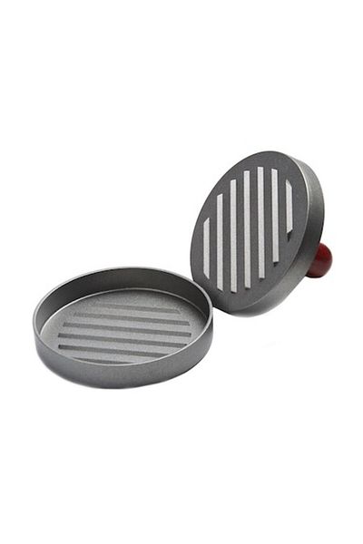 Cooking by Heinner Burger Press Cooking by Heinner, with Wooden Handle, 12 cm