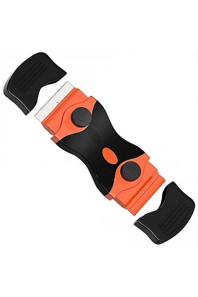 dalip Dual-Function Scraper, Dalip, with 6 Replacement Blades, for Glass or Ceramic/Induction Cooktops, Me