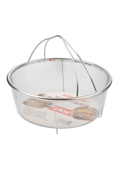 wei Metal Frying Sieve for Pastry and Fried Foods, MS STAR, 23x23x9.5 cm