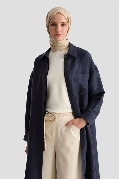 Armine Cămașă Tunica 25Y4700 Bleumarin