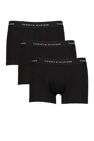 Tommy Hilfiger , Set de boxeri cu banda logo in talie - 3 perechi, Negru, 2XL