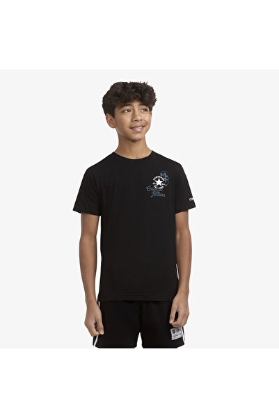 Converse Çocuk Siyah T shirt