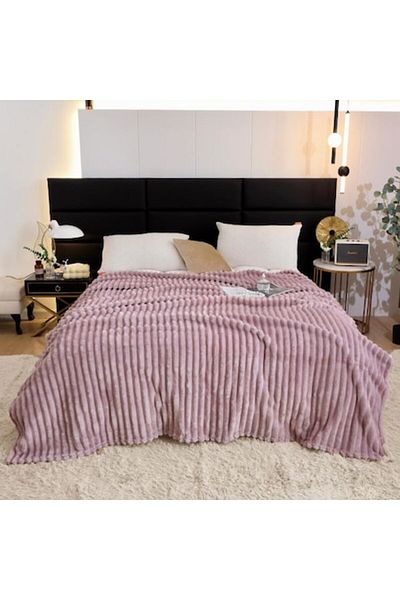 JOJO HOME Cocolino blanket, for double bed, Jojo Home, Uni, 2 persons, 200x230cm, Pink