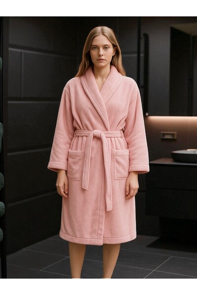 asev tekstil رداء حمام نسائي من القطن