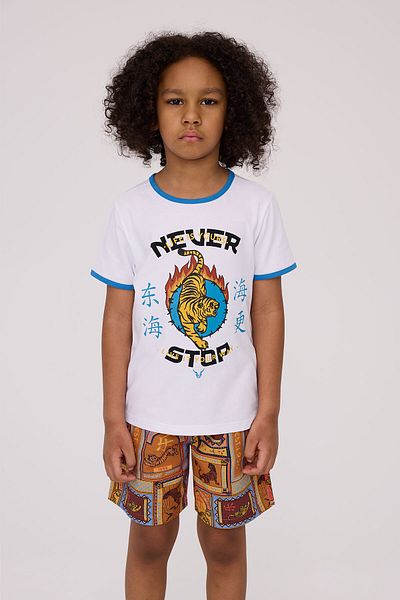 Nebbati Boy White Tshirt