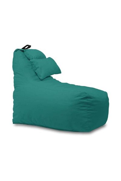 Pufrelax Fotoliu puf, Miraggio, perna inclusa, material impermeabil, Turcoaz