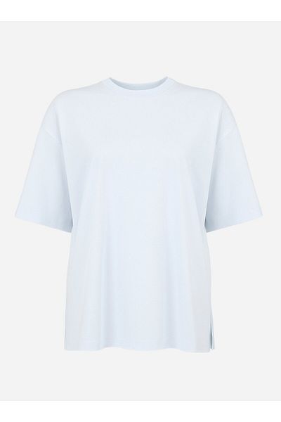 ALİA Tricou cu decolteu cu umeri marimi mari - alb -
