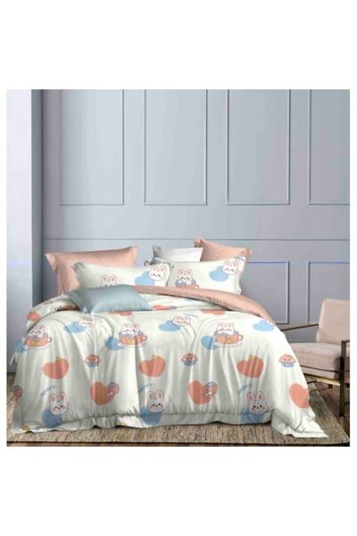 OEM Elegant Single Bedding Set for 1 Person, 4 Pieces, Cotton Finet, Multicolor