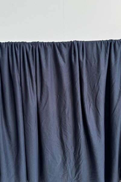 Kalben Kumaş Lacivert İkiiplik Şardonlu Kumaş-Eşofman Sweatshirt Kumaşı (180x...