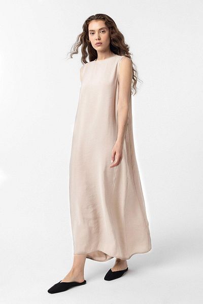Antioch Stone Modal Midi Women's Dress