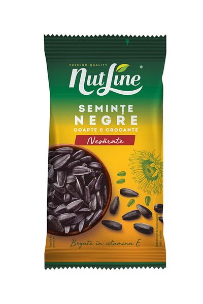 Nutline Seminte negre fara sare, 3x 100 g