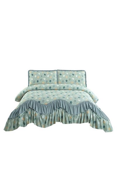 Alessandro DESIGN Set Cuvertura pentru Pat Dublu, Poliester, 3 Piese, 220x270 cm, CVP06