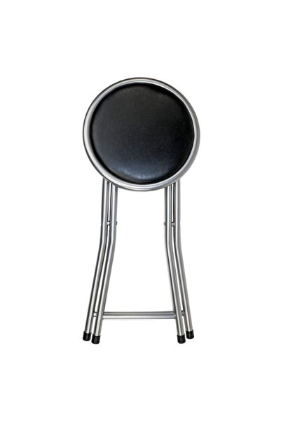 OEM Scaun mic pliabil de bucătărie/bar, 45x30 cm, negru