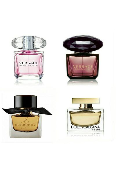 Dior This set contains: Versace Crystal Noir Eau de Parfum - 90 ml Oriental Floral Fragrance