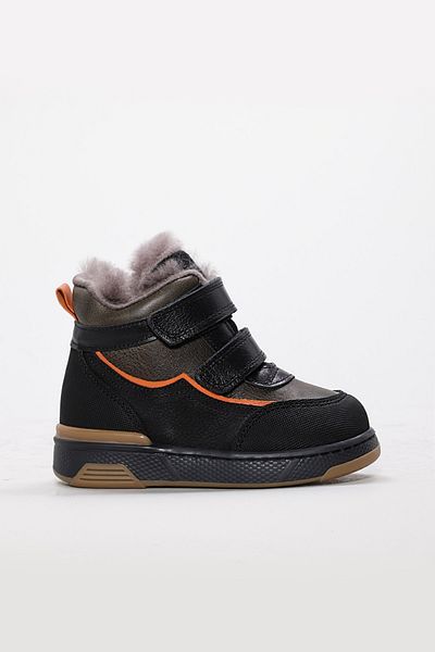 FAST STEP Γνήσιο δέρμα και γούνα Unisex Παιδικά Κλασικά Μποτάκια 157KXA2715