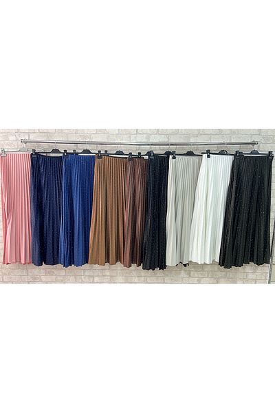 nimet tekstil Stone Pleated Skirt