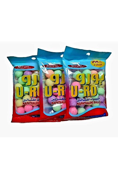 URO كرات النفثالين، كرات العطر (عبوة من 3 قطع)