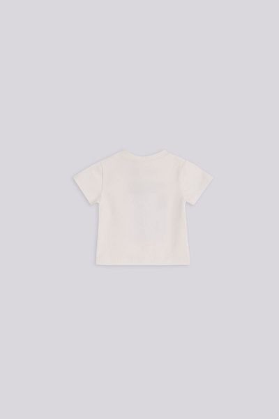 Layette Baby Boy Ecru Tshirt