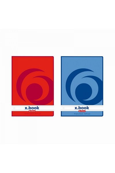 Herlitz Mechanical Notebook Refill A5, White, Material Paper, 100 Sheets, Ruled Format, 2-Ring Compatible