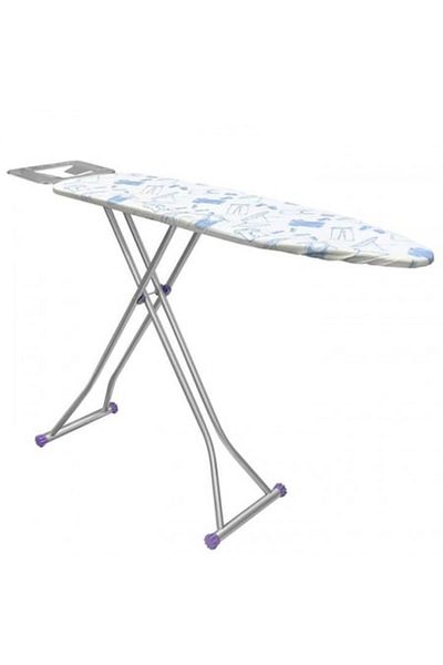 Zilan Masă de călcat, 110x34 cm, înălțime reglabilă, husă din bumbac