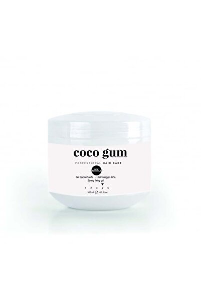 Design Look Gel de păr cu fixare puternică, gumă de cocos, 500 ml
